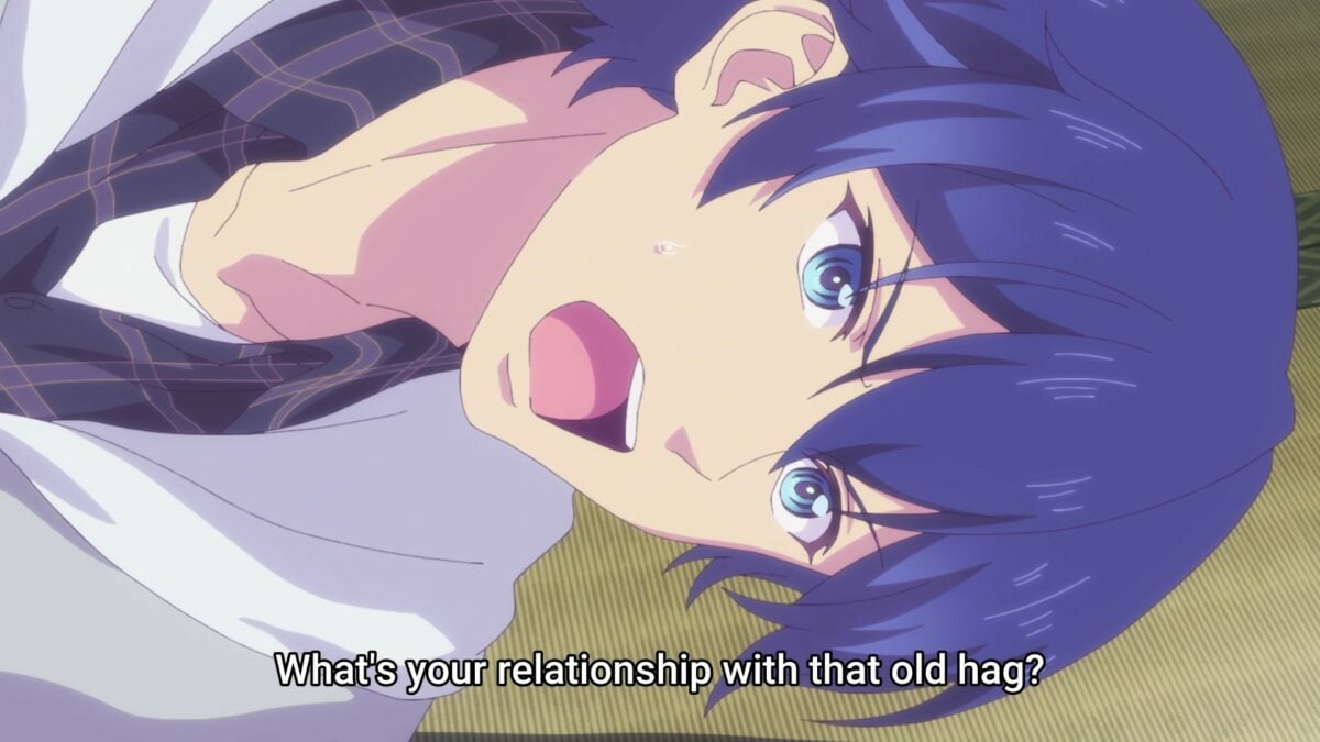 Goddess Cafe Terrace Episode 1 Hayato Asks About Old Hag MD