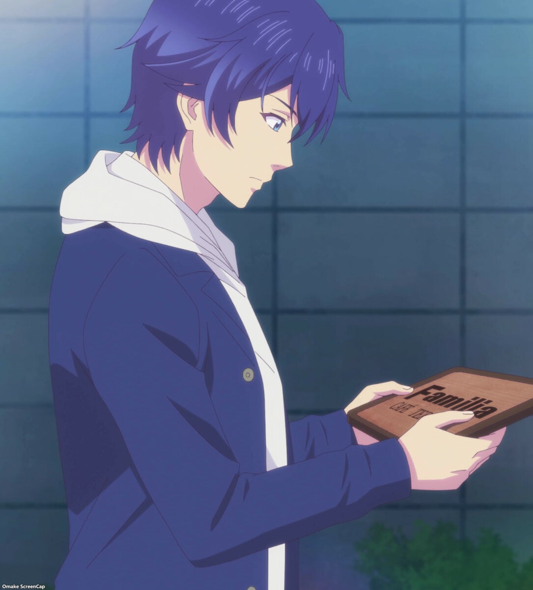 Goddess Cafe Terrace Episode 1 Hayato Looks At Familia Sign MD