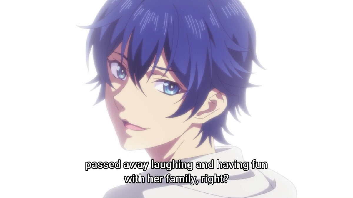 Goddess Cafe Terrace Episode 1 Hayato Recognizes Family