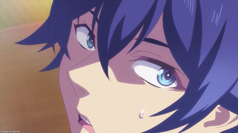 Goddess Cafe Terrace Episode 1 Ouka Hayato Eyes Meet