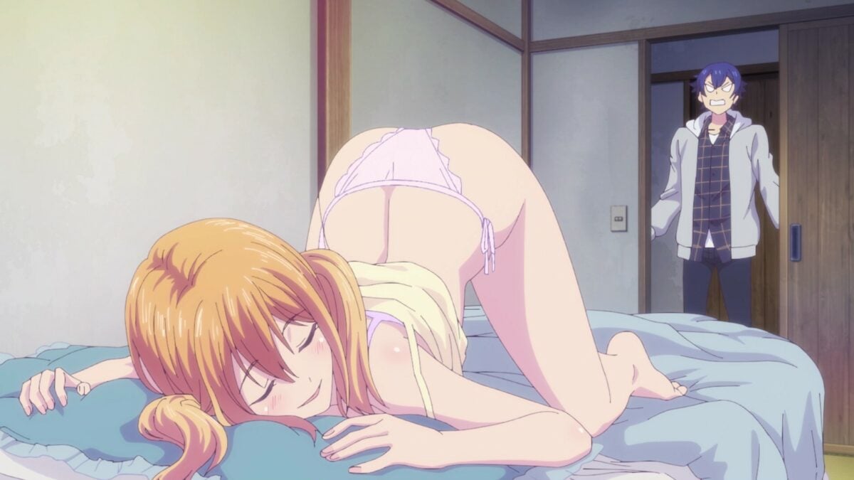 Goddess Cafe Terrace Episode 1 Riho Sleeps Weirdly