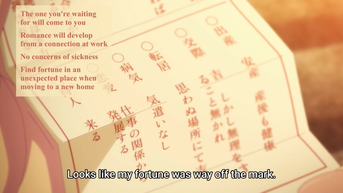 Goddess Cafe Terrace Episode 2 Riho's Fortune