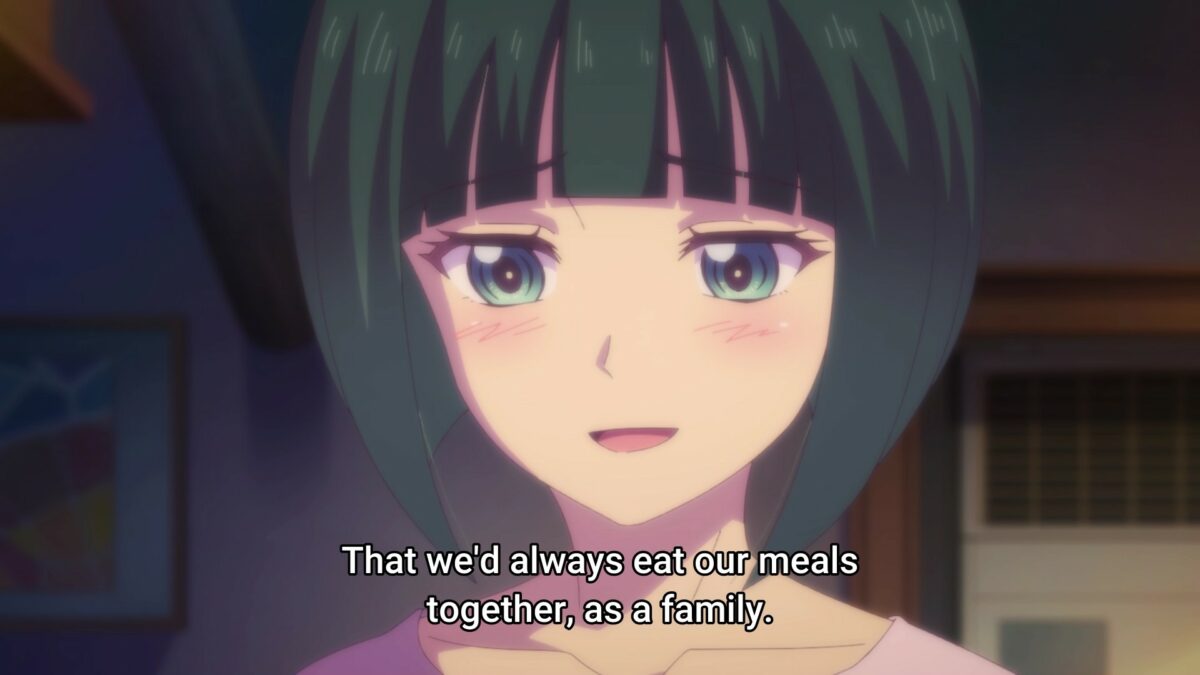 Goddess Cafe Terrace Episode 2 Shiragiku Family Meal Promise