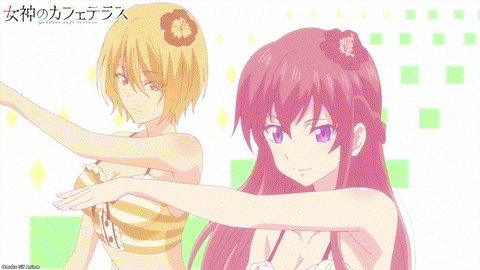 Goddess Cafe Terrace OP Akane Ouka Vee Eyes