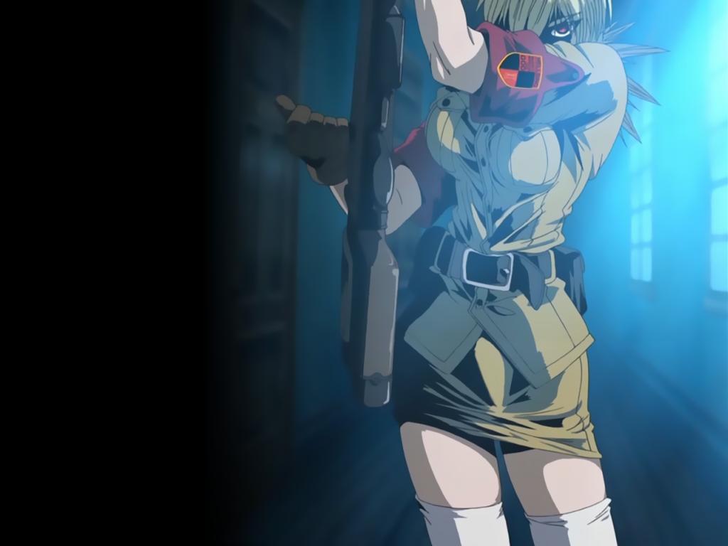 Hellsing Ultimate Seras With Rocket Launcher Visual