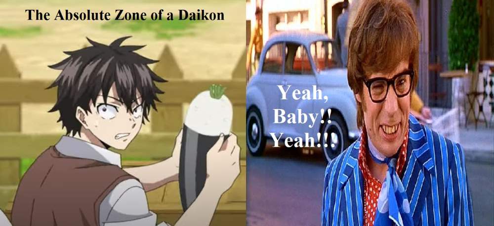 Legendary Hero Is Dead Daikon Absolute Zone Meme Visual