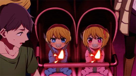 Aquamarine And Ruby From Oshi No Ko