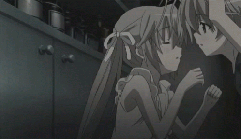 Kiss Yosuga No Sora Anime Kiss