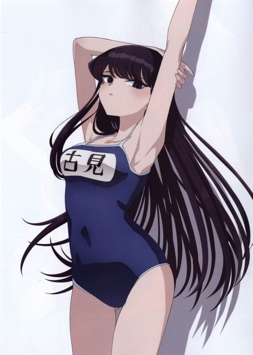 Komi San Illustration In Megami Deluxe