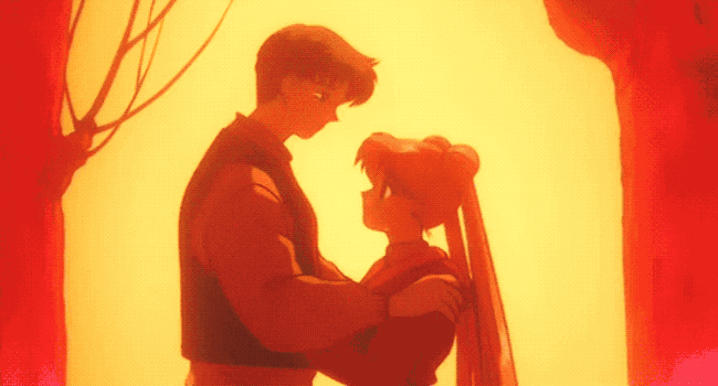 Sailor Moon Tuxedo Mask Kiss Scene
