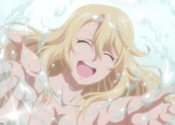 Birdie Wing Golf Girls' Story Episode 16 Eve Happily Splashes