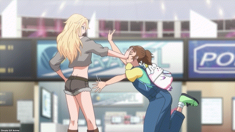 Birdie Wing Golf Girls' Story Episode 18 Eve Stops Ichina's Face