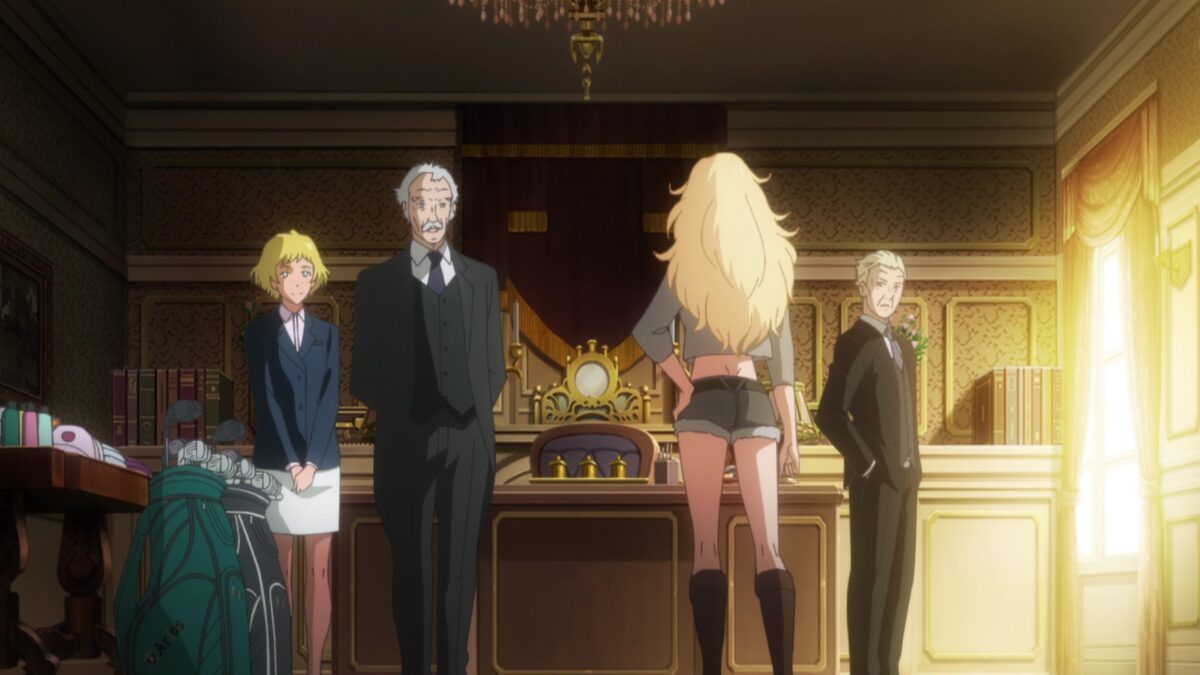 Birdie Wing Golf Girls' Story Episode 18 Eve In Burton's Office