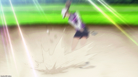 Birdie Wing Golf Girls' Story Episode 18 Remelda Splashes Sand