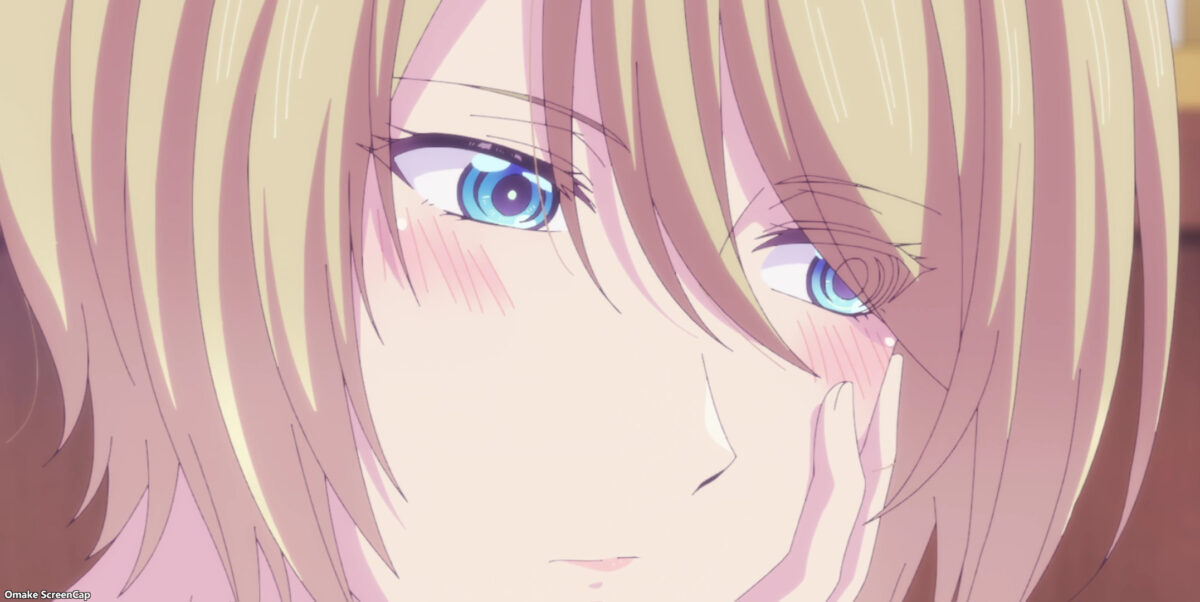 Goddess Cafe Terrace Episode 3 Akane Blushes CC