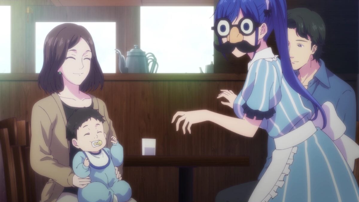 Goddess Cafe Terrace Episode 3 Ami Groucho Glasses BC