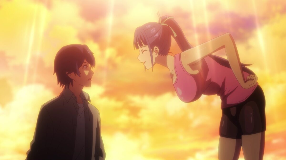 Goddess Cafe Terrace Episode 3 Ami Leans Toward Hayato BC