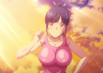 Goddess Cafe Terrace Episode 3 Ami Points At Self BC