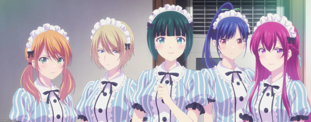 Goddess Cafe Terrace Episode 3 Goddesses Glare At Rude Customer