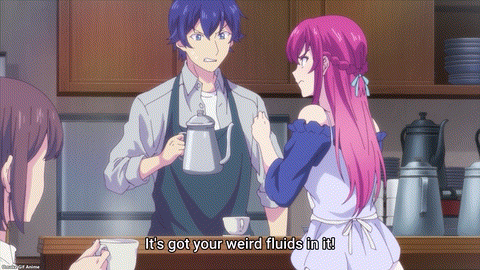 Goddess Cafe Terrace Episode 3 Hayato's Weird Fluids NP