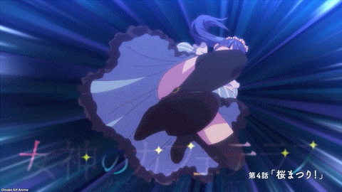 Goddess Cafe Terrace Episode 3 Preview Ami Kicks And Punches