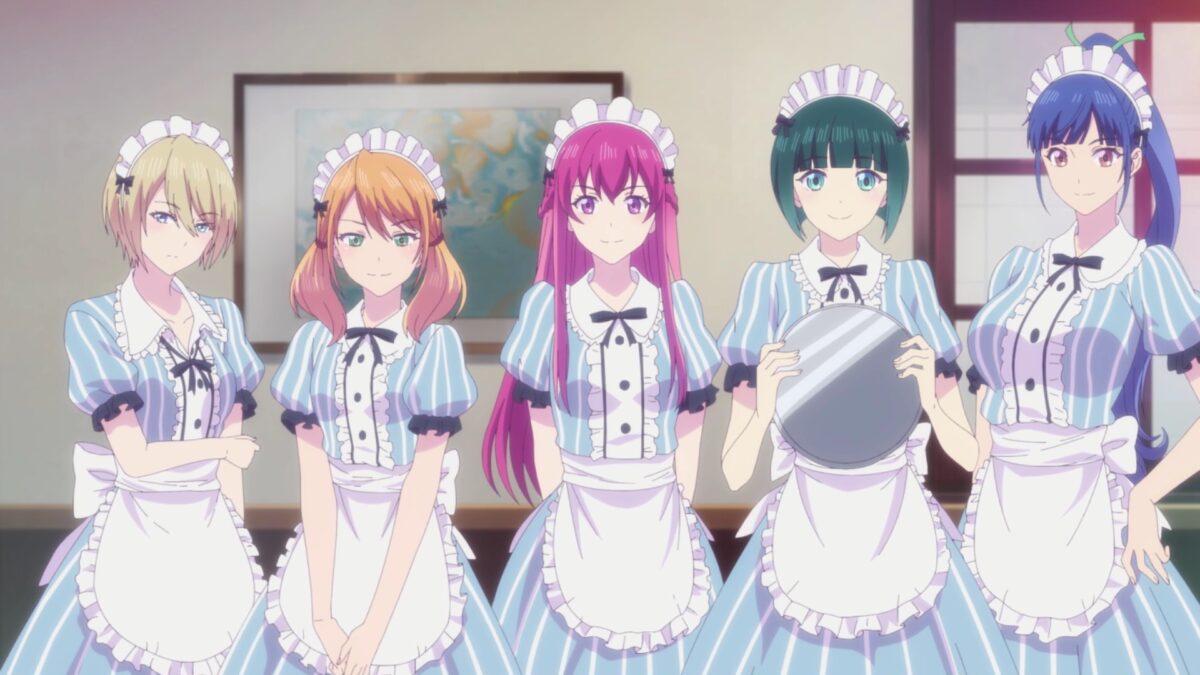Goddess Cafe Terrace Episode 3 Waitresses On Opening Day