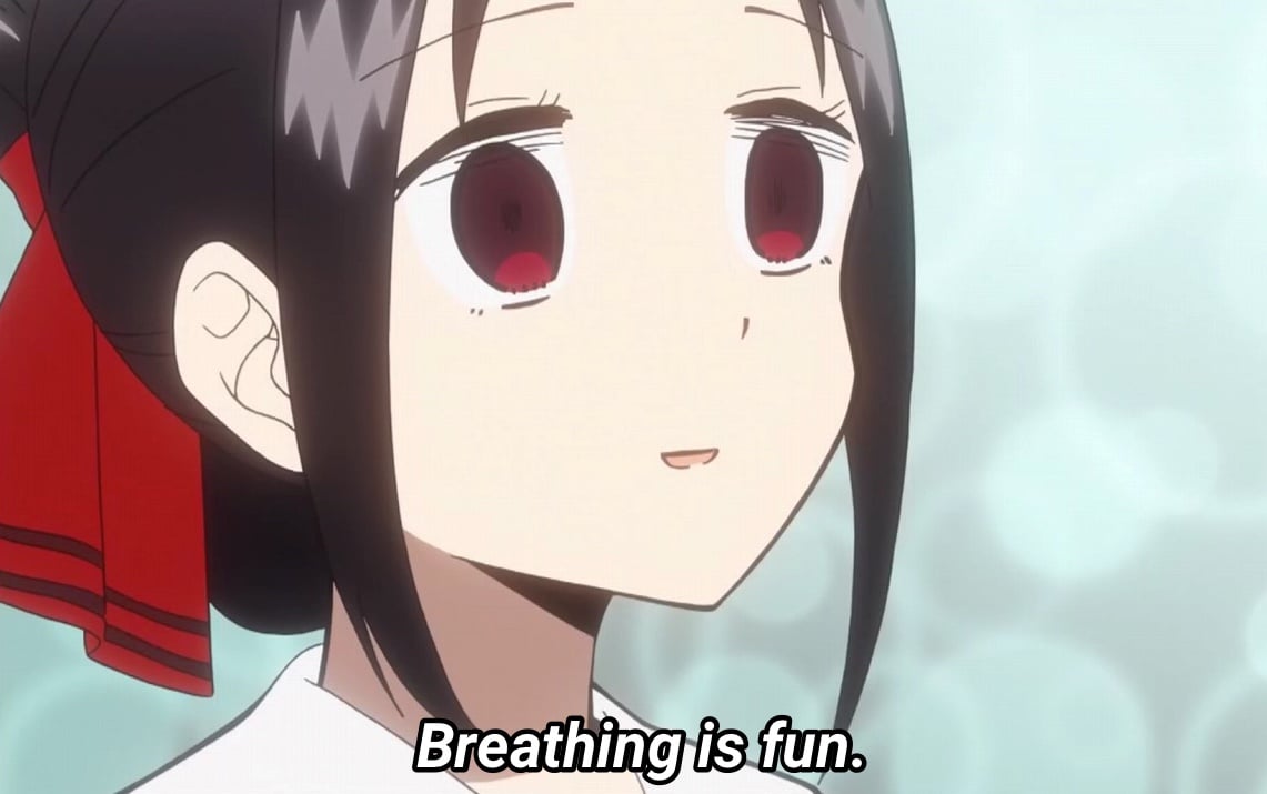 What Do You Do Besides Watching Anime? Breathing Is Fun