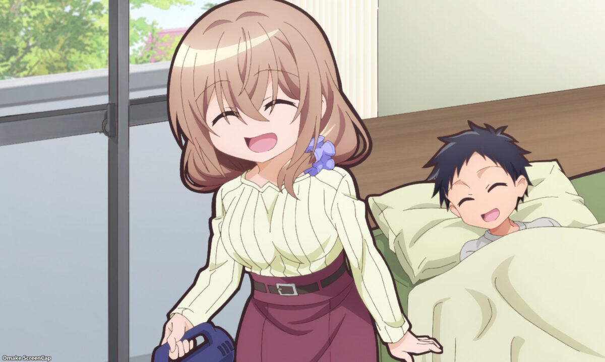 My Tiny Senpai Episode 2 Shiori Cleans Shinozaki's Carpet