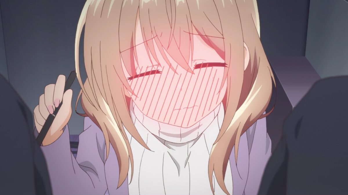 My Tiny Senpai Episode 2 Shiori Dropped Pen