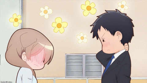My Tiny Senpai Episode 2 Shiori Shinozaki Blush
