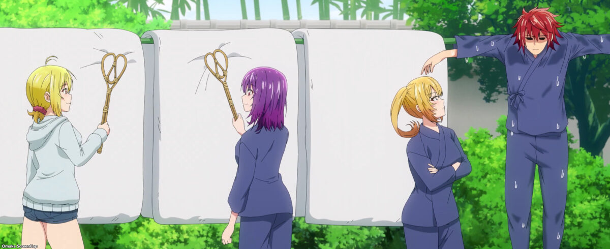 TenPuru ED Hanging Futons And Akemitsu