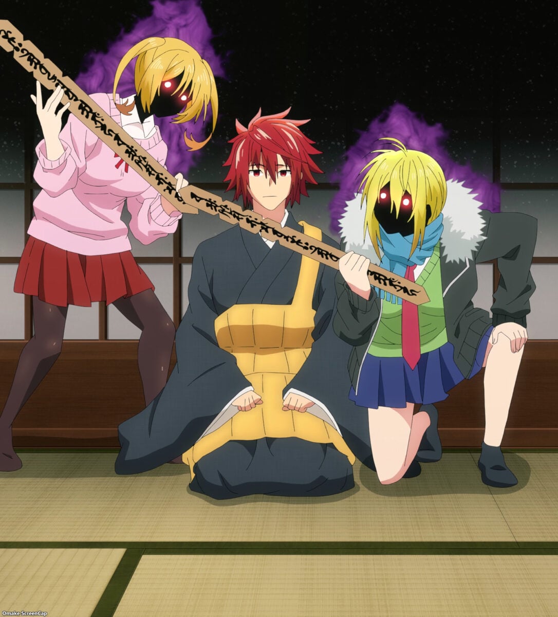 TenPuru Episode 1 Mia Tsuyuko Threaten Akemitsu