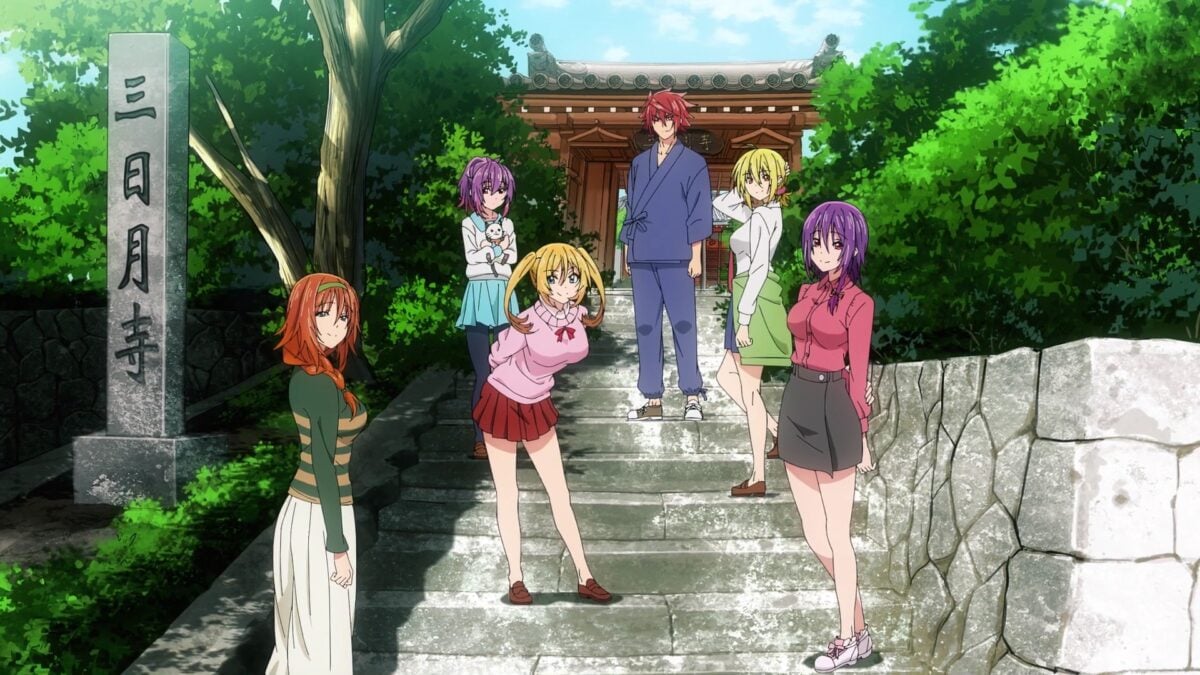 TenPuru OP Cast On Temple Steps