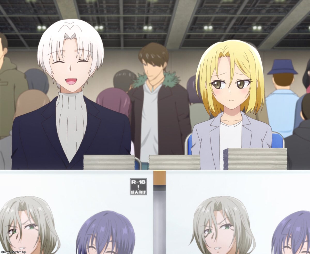 My Tiny Senpai Episode 6 Akina And Chinatsu At Comiket