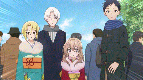 My Tiny Senpai Episode 6 Yutaka Hugs Shiori