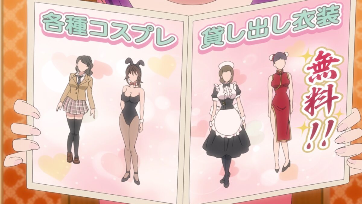 TenPuru Episode 4 Cosplay Menu
