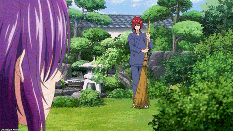 TenPuru Episode 4 Yuzuki Freaks Out At Akemitsu In Garden