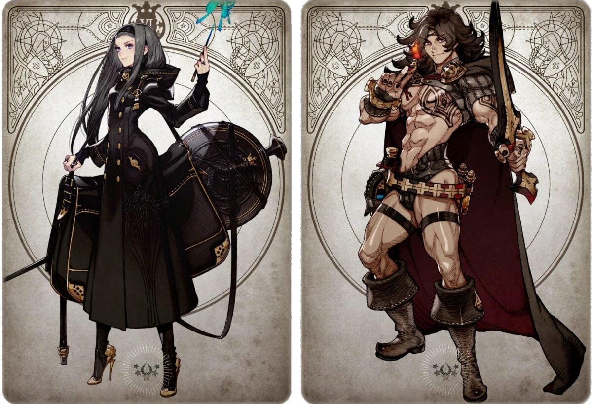 Voice Of Cards Melanie And Bruno. Are they left-handed?