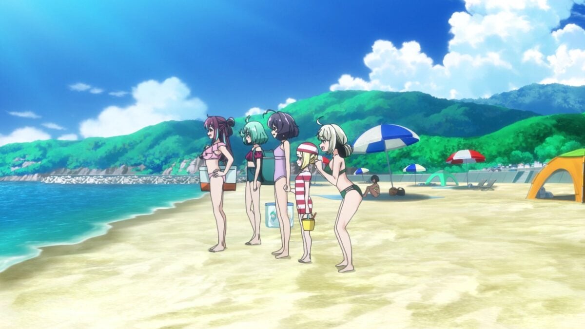 Gushing Over Magical Girls Episode 13 [END] Enormita Beach Scene