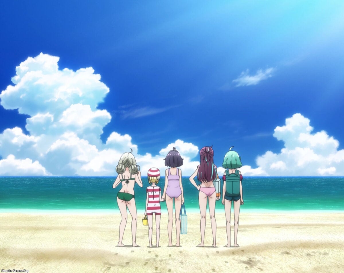 Gushing Over Magical Girls Episode 13 [END] Enormita Girls At The Beach