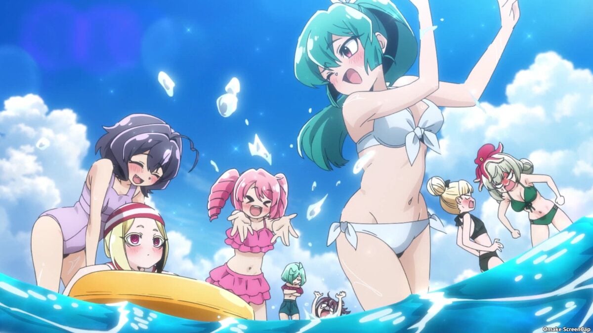 Gushing Over Magical Girls Episode 13 [END] Girls Enjoy The Beach