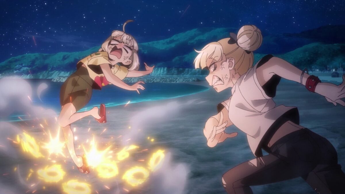 Gushing Over Magical Girls Episode 13 [END] Kaoruko Throws Fireworks At Kiwi