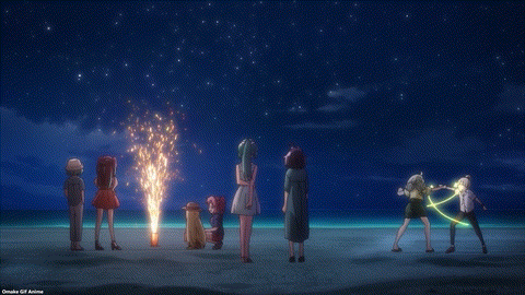 Gushing Over Magical Girls Episode 13 [END] Kiwi Kaoruko Fight With Fireworks
