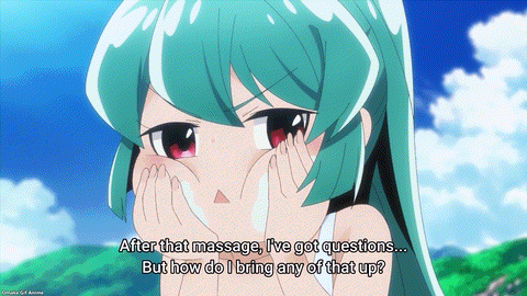 Gushing Over Magical Girls Episode 13 [END] Sayo Wonders About Utena's Massage