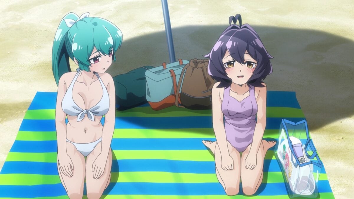 Gushing Over Magical Girls Episode 13 [END] Sayo And Utena Chat At Beach
