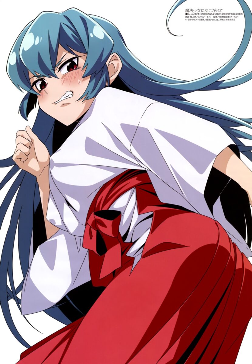 Gushing Over Magical Girls Anime Poster