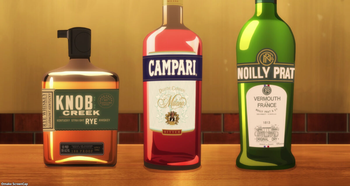 Bartender Glass Of God Episode 2 Knob Creek Rye, Campari, Noily Prat Vermouth