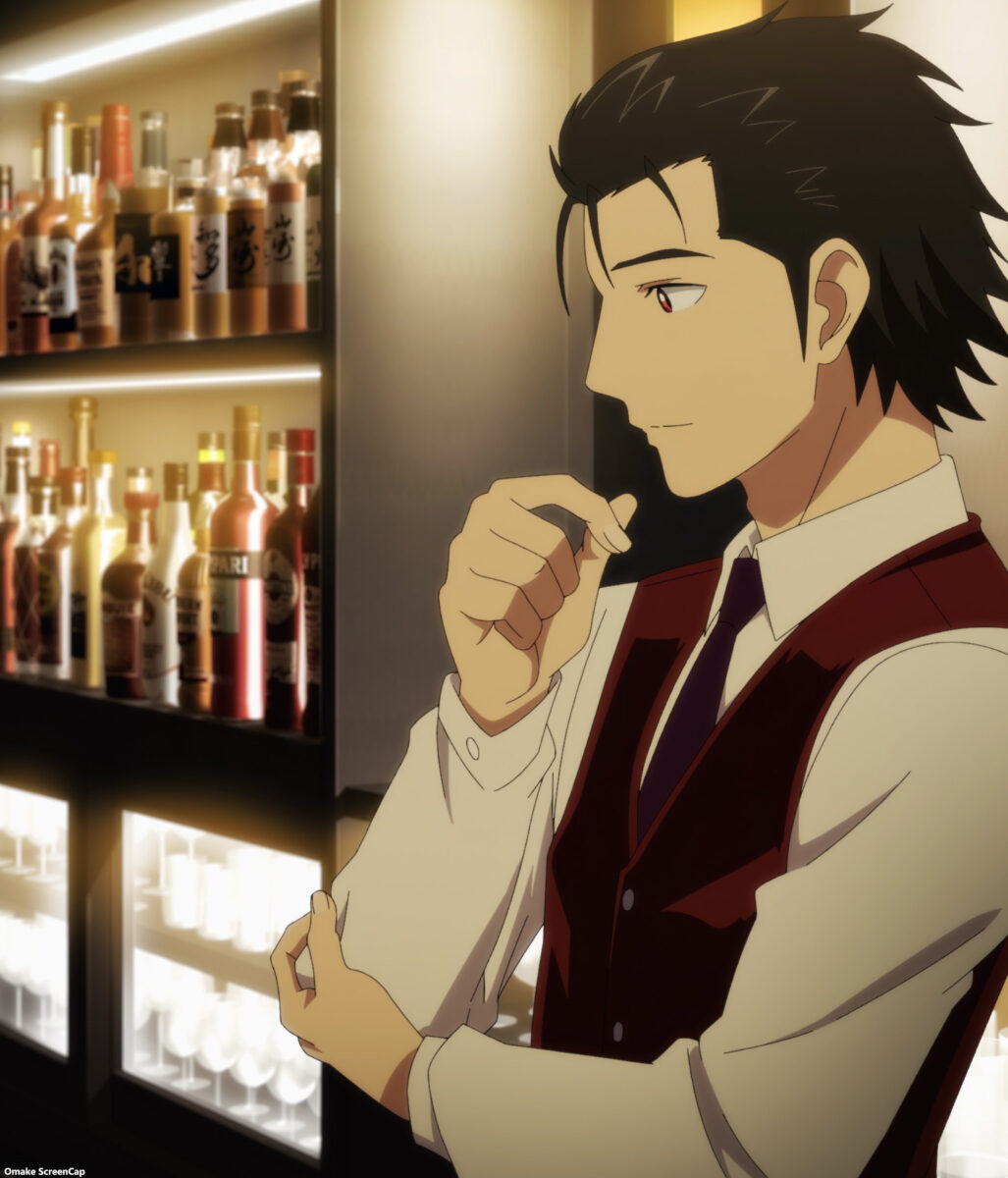 Bartender Glass Of God Episode 2 Sasakura Ponders