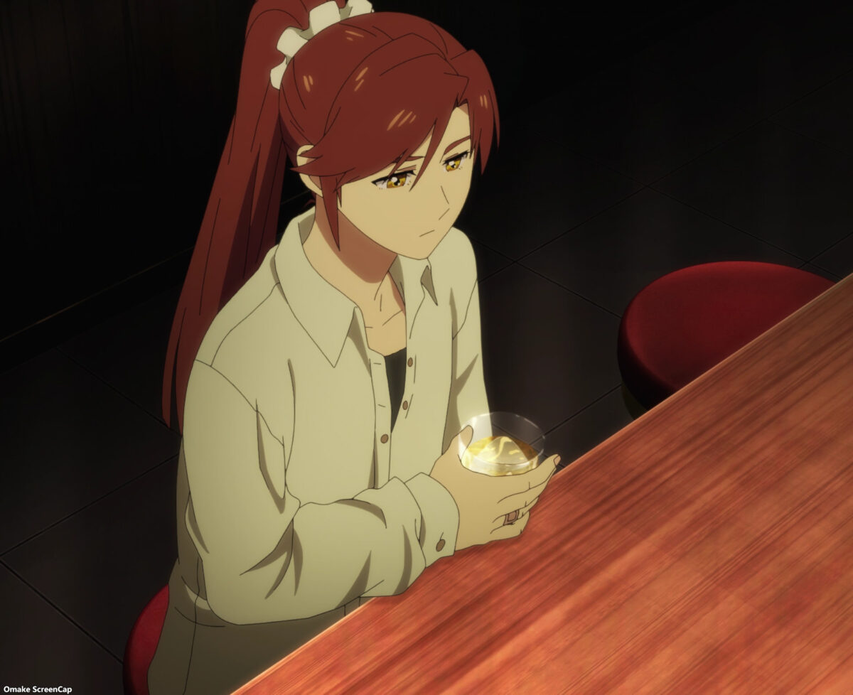 Bartender Episode 3 Kyouko Holds B&B Cocktail