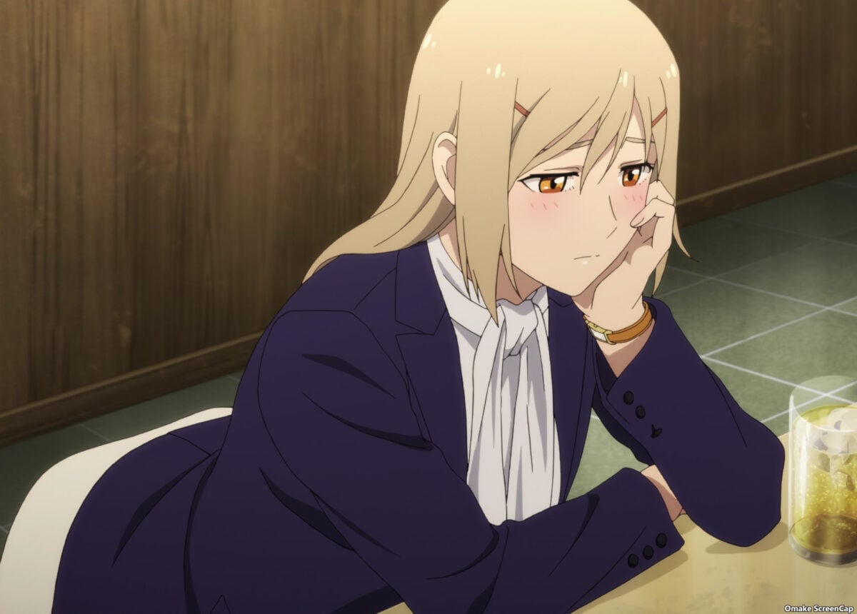 Bartender Kami No Glass Episode 1 Miwa Stressed Out